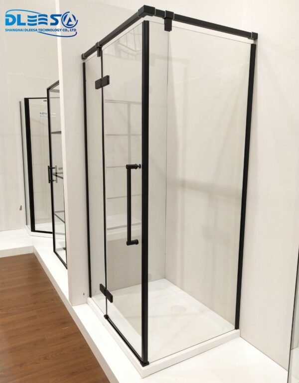 details for jl 130 hs frameless hinged shower enclosure (2)